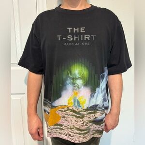 Marc Jacobs Black Graphic Tee. Wizard Of Oz